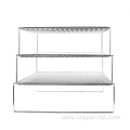 3-layer bread cake baking vegetable draining baking rack